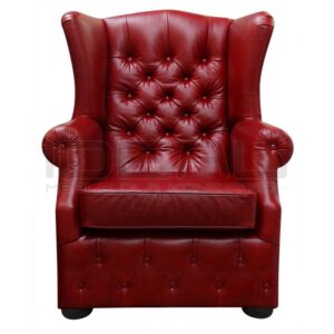 fotel czerwony